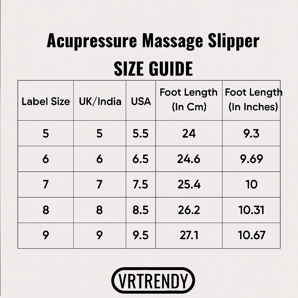 Spring Acupressure and Magnetic Therapy Slippers