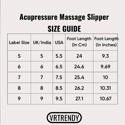 Spring Acupressure and Magnetic Therapy Slippers
