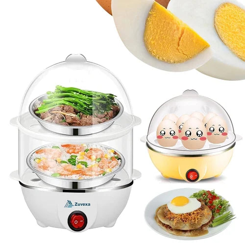 Double Layer Egg Boiler
