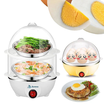 Double Layer Egg Boiler